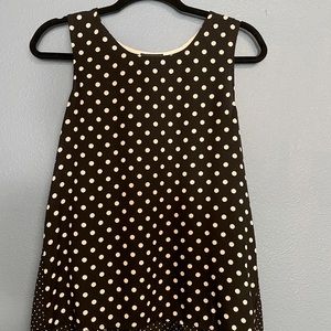 Small Black Polka Dot Blouse